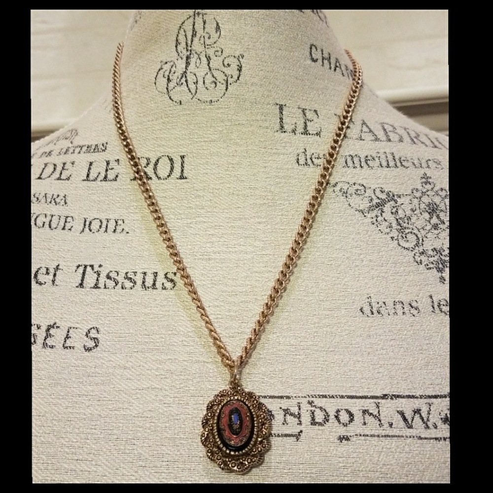 Vintage Sarah Coventry Pendant Necklace - Picture 2 of 2